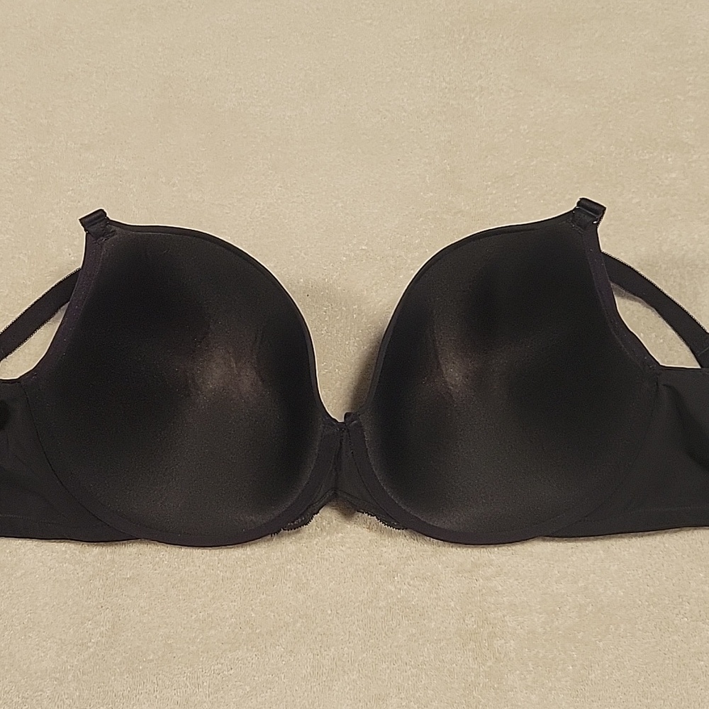 Torrid Perfect T-Shirt Push-up Bra, 40G, Black - Picture 6 of 12